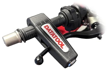 Datatool Croc Lock - Visible Theft Deterrent for Scooters, Motorcycles, and ATVs - Locks Brake Lever to Handlebar - Saw Resistant Bike Lock - Available in Red, Yellow, Black or Orange (Black)