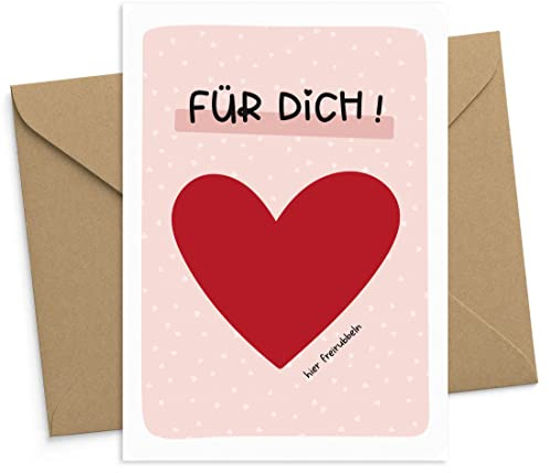 KuschelICH Rubbelkarte mit Kraftpapierumschlag (Für Dich)