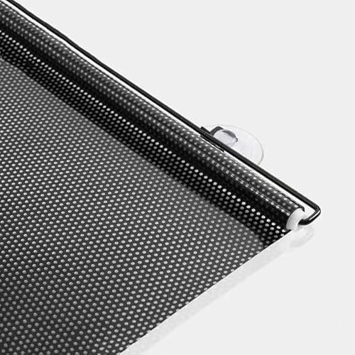 Verdunkelungsrollo Klemmfix ohne Bohren 40cm x 60cm Schwarz Verdunklungsrollo Fensterrollo Rollo Seitenzugrollo Klemmrollo für Fenster & Tür | Sunguard