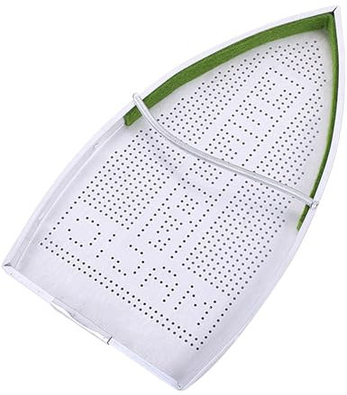 hioseyre Iron Cover Non Stick Iron Shoe Aluminum Ironing Cover Teflon Iron Plate Cover Iron Sole Shield Fits Most Irons, for Family Fabrics, Cloth, Garment