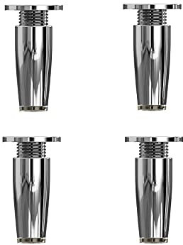 4 piedini in acciaio inox per mobili da cucina, antiruggine e dal design squisito