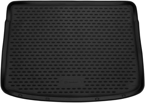 ELEMENT Passgenaue Premium Antirursch Kofferraummatte Laderaumwanne passend für KIA Sportage Mk5 (V) | HYBRID! | 2021 - Heute| 100% passgenaue Antirutschmatte Auto, Gummimatte Auto