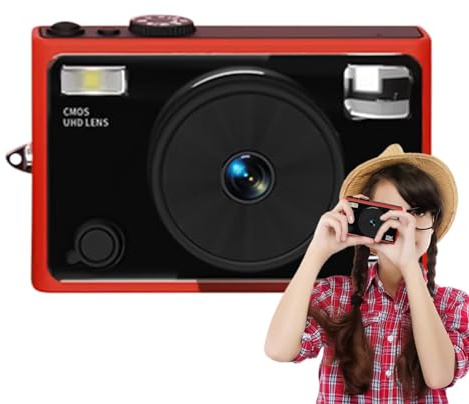 Fotocamera digitale 5k - Macchina fotografica professionale | Vlogging digitale compatto | Strumento per scattare foto | Anti-vibrazione | Schermo IPS da 2,8 pollici, per foto per vloggin