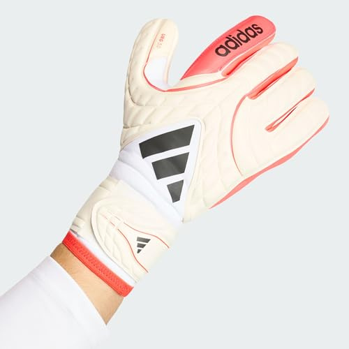 adidas Unisex COPA Goalkeeper Glove League, White/Lucid red/Black, 10