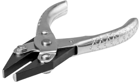 125 MM Parallel Action Half Round and Flat Nose/Jaws Pliers, Professional Jewellery & Crafts Making Tool