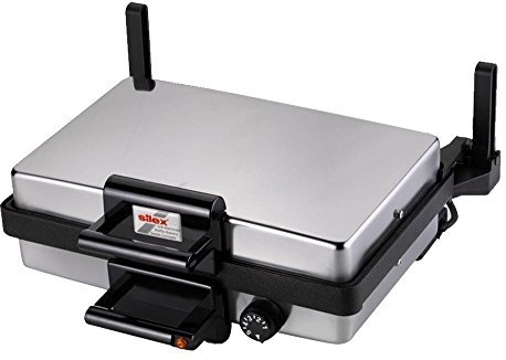 Silex Multigrill 2439 Grill und Backplatten 2000 Watt Edelstahl