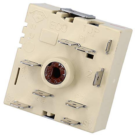 DL-pro Regulador de energía de dos circuitos para E.G.O. EGO 50.55021.100 5055021100 AEG 3051706210 Interruptor de placa de cocina derecha subida para placa de cocina