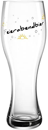 Leonardo Presente 044521 - Vaso de cerveza de trigo apto para lavavajillas (500 ml)