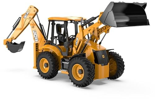 s-idee® E589-003 Rc Radlader + Baggerarm Gelb Baggerlader 1:20 proportional! 2,4GHZ