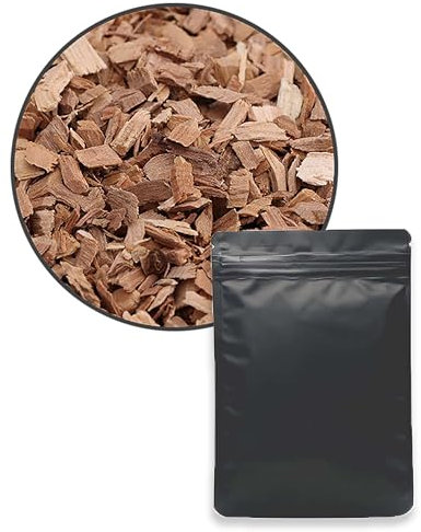 Cecotec Chips de Madera de Roble - Accesorios para Freidoras sin Aceite - Air Fryer - Cecofry Smokin' Oak Chips. Compatibles con Freidoras de Aire con Ahumador, Barbacoas de Leña y Gas