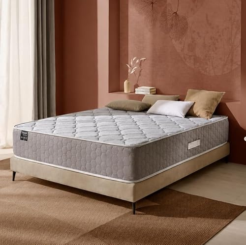T-ORMU Colchones 135x180 Viscoelástico Premium Firme - Colchón 135x180 – Altura ± 27 cm – Colchon Viscoelastico 135 x 180 de Firmeza Alta Cómoda - Matrimonio Adulto Transpirable Ergonómico