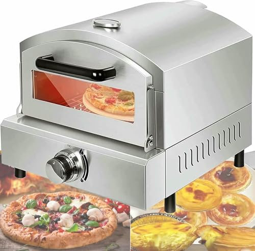 Fornello Per Pizza A Gas Da Tavolo, Stufa Elettrica Per Pizza In Acciaio Inox, Macchina Per Pizza Commerciale, Attrezzatura Multifunzione Dim Sum Da Forno, Ristoranti E Famiglie, Stufa Per Pizza