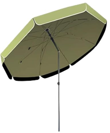 Parasol de terrasse portable réglable de 2,8 m pour piscine, plage, balcon, marché vert, protection UV, parasol de jardin (2,7 m)