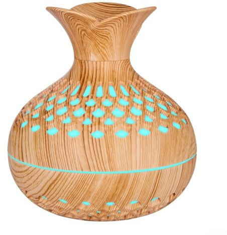 Difusor de aroma elegante y purificador de aire humidificador para el hogar, la oficina y el gimnasio ambientes (luz)