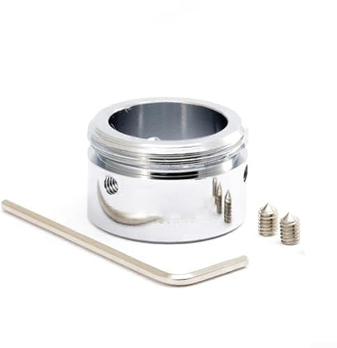 Heizkörper-Heizungsventiladapter aus Edelstahl, M30 x 1,5, kompatibel mit RA-RAV RAVL Thermostatventilen, auslaufsicheres Design mit Sechskantschlüssel und Schrauben für einfache Installation (B)