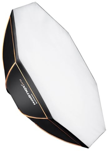 Walimex Pro Octagon Softbox Orange Line 150 cm Durchmesser für Aurora/Bowens