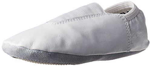 Danzcue Child White Leather Gymnastic Shoes 12 M US