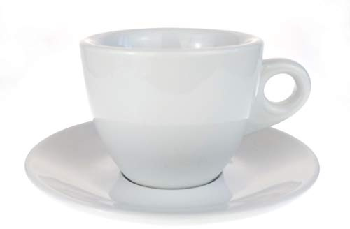 Nuova Point Große dickwandige Cappuccinotasse »Portofino (max. 190 ml) / (6 Tassen & Untertassen)