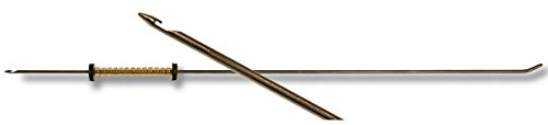 Lacis GB88 1mm Verna Straight Beadle Needle, 7.5-Inch