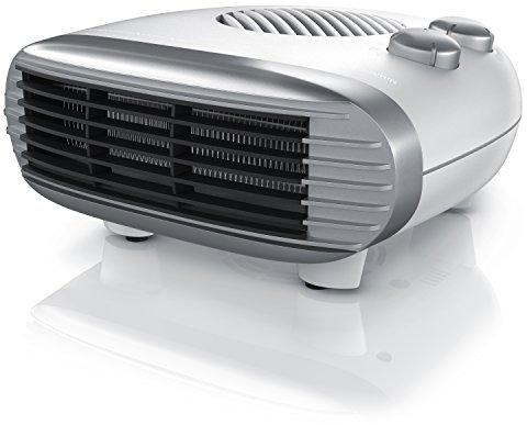 Brandson Heizlüfter energiesparend leise, 3 Leistungsstufen, Heizlüfter Bad mit Thermostat, Betriebsanzeige 2000W, geräuscharm energieeffizient, Überhitzungsschutz, automatische Abschaltung