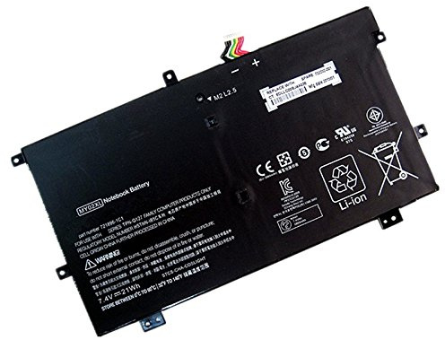 MY02XL 721896-421 721896-1C1 TPN-Q127 HBatterie d'ordinateur Portable | Remplacement pour HP SLATEBOOK 10.1 inch X2 10-H010NR 10-H000SA SeriesSTNN-IB5C HSTNN-LB5C 722232-001 (7.4V 21Wh)