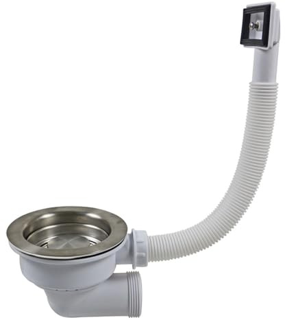 Talea Kitchen Sink Drain Strainer Basket Waste with Overflow (110mm)