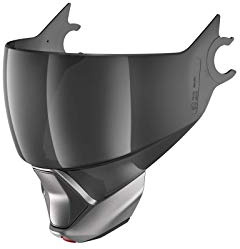 SHARK, Ecran casque Evojet FUME A.R A.B + menton anthracite mat