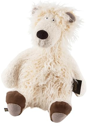 SIGIKID 39607 Iky Piky BeastsTown Eisbär für Mädchen Jungen und Erwachsene Kuscheltier empfohlen ab 3 Jahren Cremeweiß/Eisbär