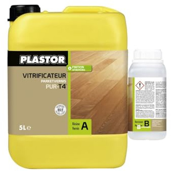 PLASTOR - Plastor Vitrificateur Duo Pur - T4 - Extra-Mat - Aspect Brut