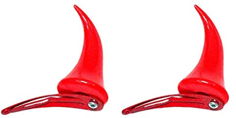Halloween Hair Clip Kostüme Dekorationen Red Devil Horns Haarclip Barrettes Pins Accessoires Für Frauen