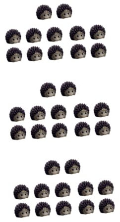 HANABASS 36 STK Miniatur-Ornamente für den Garten Miniature Garden Accessories Miniature Garden Houses Miniature Garden Figurines Feenfiguren Mikro-Landschaftsdekoration Gartenpuppe