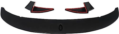 HAIYUN Auto Frontspoiler für BMW F10 F11 2010-2017, Frontschürze Spoilerlippe, FrontstoßStange Splitter Diffusor, Autoantikollisionsschutz Kit