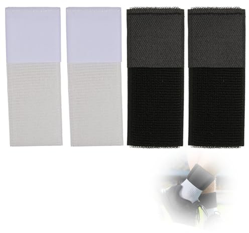 4X Stutzenhalter Schienbeinschoner Halter verstellbar FußbalVelcro