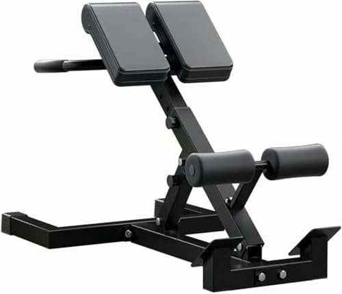 Hyperextension Römischer Stuhl - Verstellbarer Rückentrainer für das Fitnessstudio zu Hause, perfekt zur Stärkung der unteren Rücken- und Rumpfmuskulatur