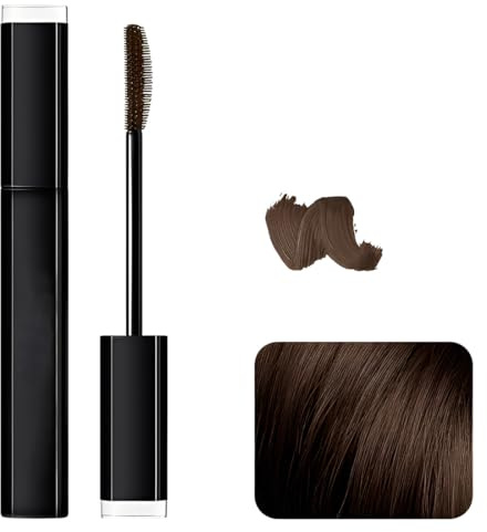 YOFDAL Haarmascara, Sofortige Graue Haare Abdecken für Frauen und Männer, 2-in-1 Ansatzfarbe zum Kaschieren des Haaransatzes für Alle Haartypen