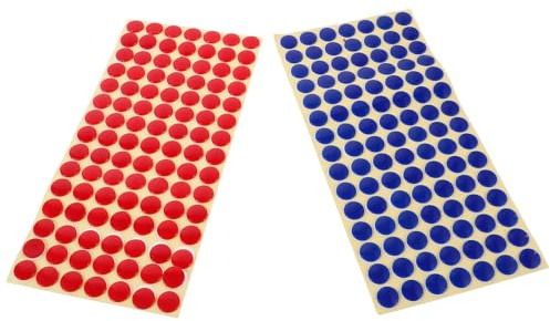 Veemoon 210 Adesivi Caldo Freddo per Rubinetti in Plastica Resistente Etichette Indicatori Temperatura Acqua per Bagno e Cucina Adesivi Impermeabili per Miscelatori e Docce Facili da