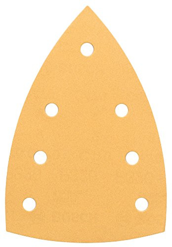 Bosch Professional Bosch Pro Schleifblatt für Dreieckschleifer Holz und Farbe (10 Stück, 100x150 mm, Körnung 400, C470), 2608624057