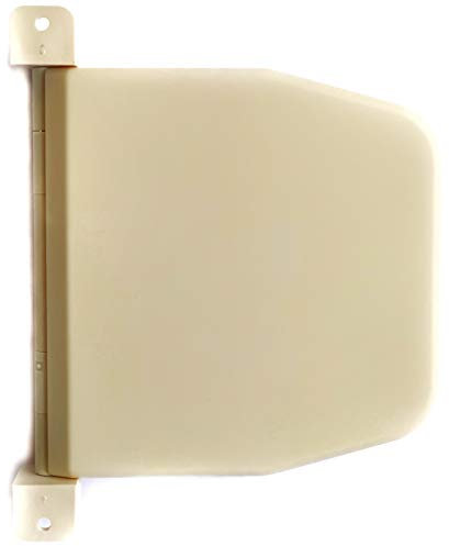 Selve Enrouleur de sangle pour volet roulant 084851 Montage en saillie avec système à charnière, couleur crème/sans sangle de volet roulant