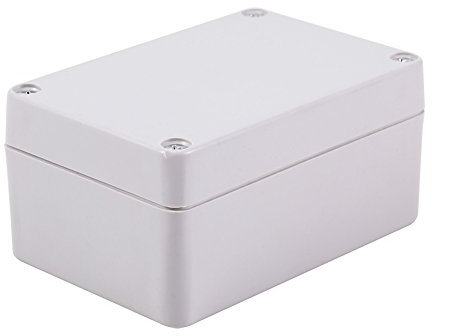 Boîte de jonction étanche à la poussière, Isolation blanche universelle de boîtier de projet électrique, connexion de boîtes anti-corrosives et antistatiques(100x68x50mm)