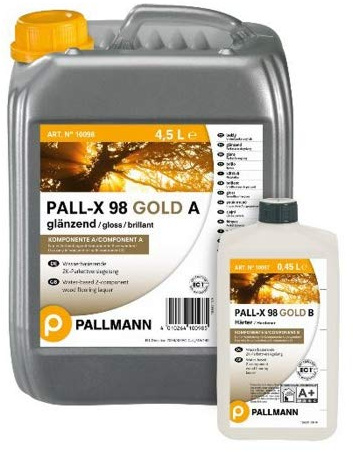 Pallmann PALL-X 98 GOLD glänzend 2K-Parkettversiegelung 4.95L