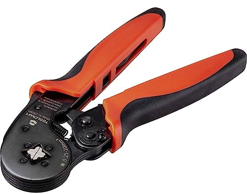 TOOLCRAFT TO-6851883 crimpadora para puntas de cable 0.25 a 10 mm²