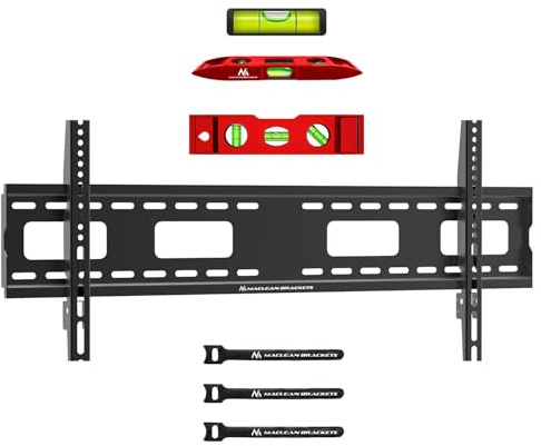 Maclean MC-420 Support Mural pour TV 43-120 120kg Max VESA 800x400