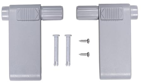 YUCKMZ Dachfenster Griffhebel Set AF/BA 2skt Ersatzteil Kompatibel mit Braas Atelier-Fenster Grau