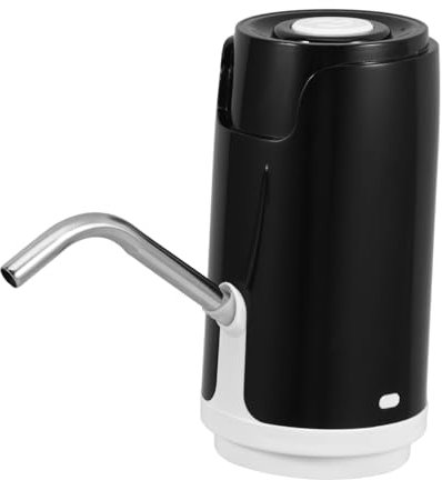 HOMSFOU Dispensador De Agua Eléctrico Portátil Bomba De Agua Para Garrafas Práctico Para Oficina y Hogar Fácil Instalación Recargable Usb Compatible