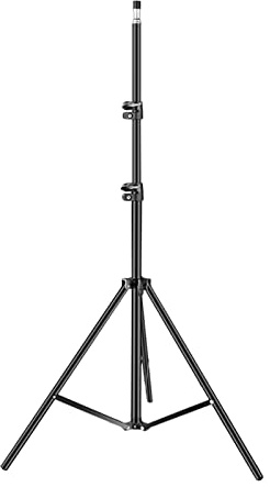 2,1 m ringlampa, fyllning, stativ, längd, justerbar, stativ, fotografistativ för ringljus, livestreaming