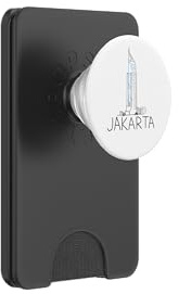 Jakarta Indonesia Travel Souvenir City Landmark Gift PopSockets PopWallet for MagSafe