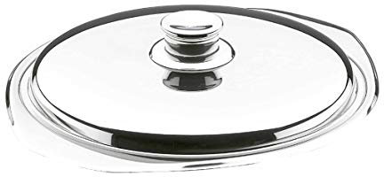 LACOR 60928 Tapa para Sopera, Acero Inoxidable, 28 cm