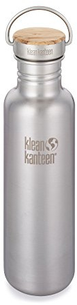 Klean Kanteen Reflect Flasche aus poliertem Stahl, 800 ml, 2015, Unisex – Erwachsene, Reflect, Brushed Finish, 27 oz / 800 ml