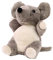 Minifeet Kuschelmaus Vivien - Das süße Geschenk für kleine und große Tierfreunde zum Kuscheln und Knuddeln