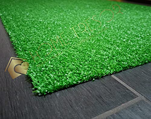 Home Tresor - Erba Finta Sottopiscina, Giardini, Parco Giochi, Fiere | Tappeto Erboso Artificiale | Prato Sintetico Calpestabile Spessore 8 mm. Altezza 100 cm. Misura (1 X 1 MT)